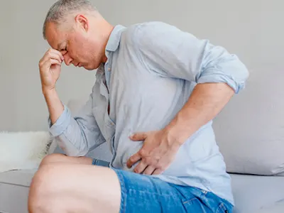 Man with severe stomach pain from Ozempic Gallbladder Lawsuit Update